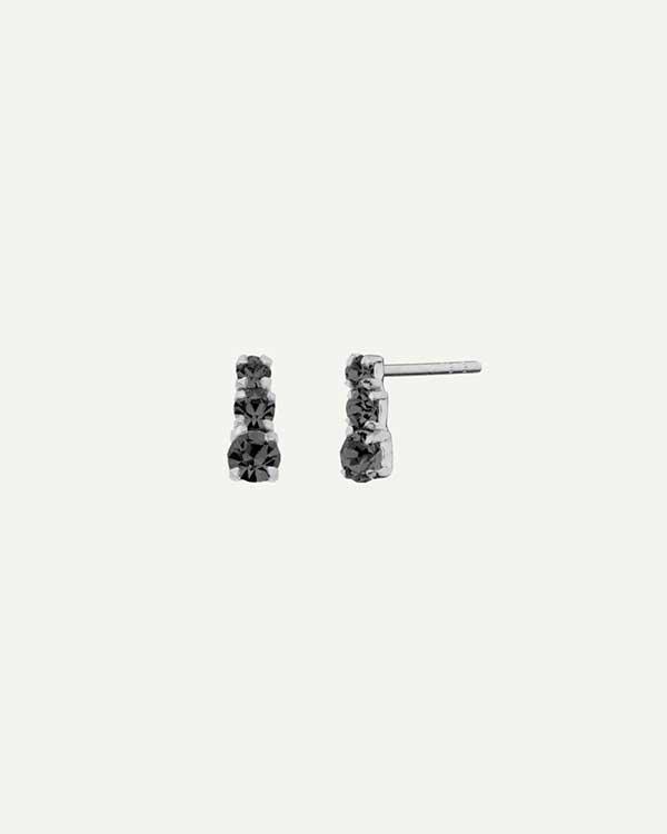 ORECCHINI IN ARGENTO NERO GLOW