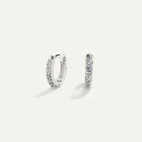 ORECCHINI A CERCHIO MINI IN ARGENTO LUCIDO
