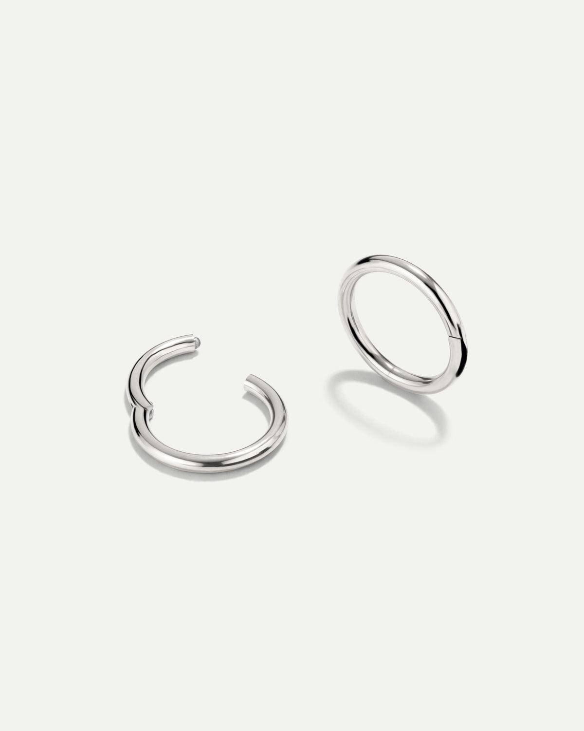 ANELLO PER PIERCING M ARGENTO