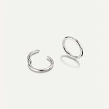 ANELLO DI PIERCING IN ARGENTO