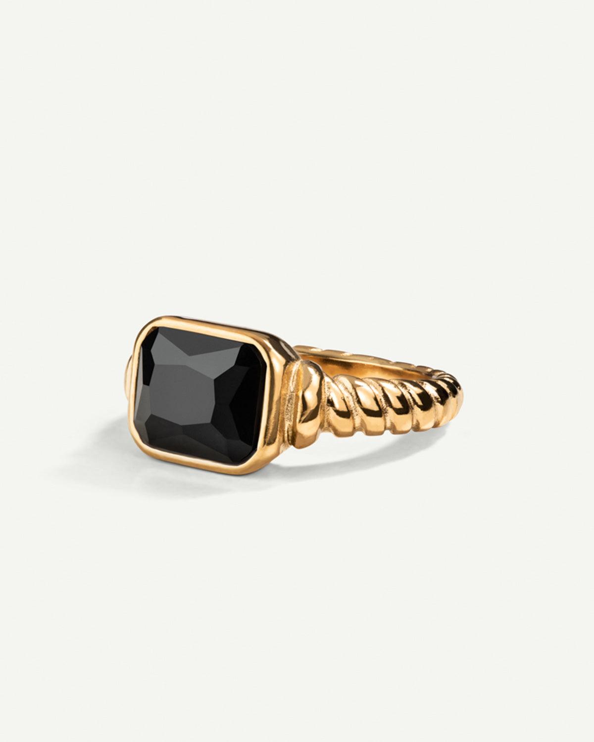 ANELLO NERO MARIELA