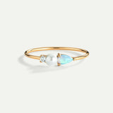ANELLO IN ORO OPALE
