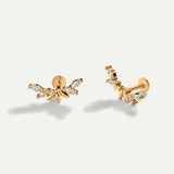 PIERCING BORDO ORO
