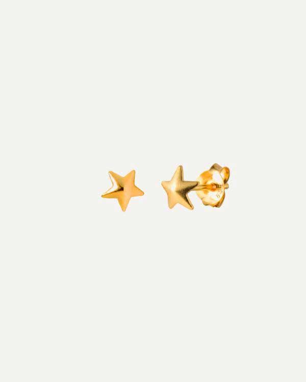 ORECCHINI D'ORO CON STELLE