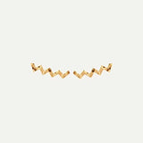 ORECCHINI MARTELE A ZIG ZAG IN ORO