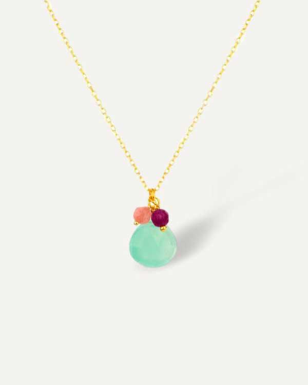 COLLANA WENDY MINI VERDE