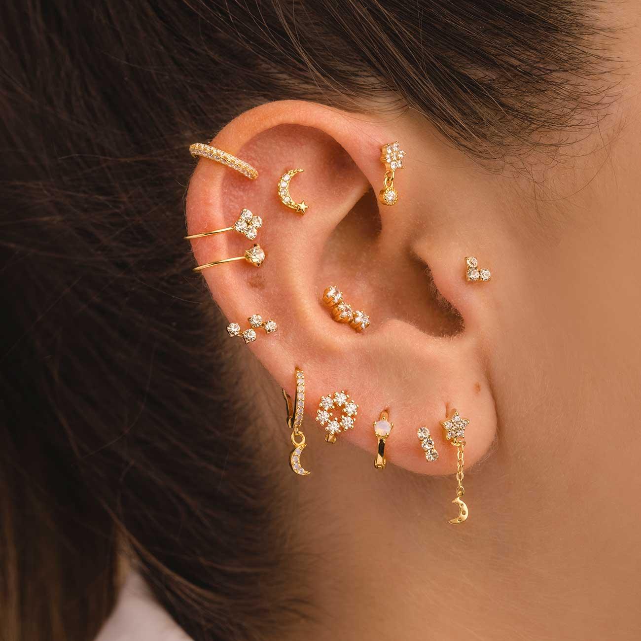 ORECCHINI IN ARGENTO MALIK